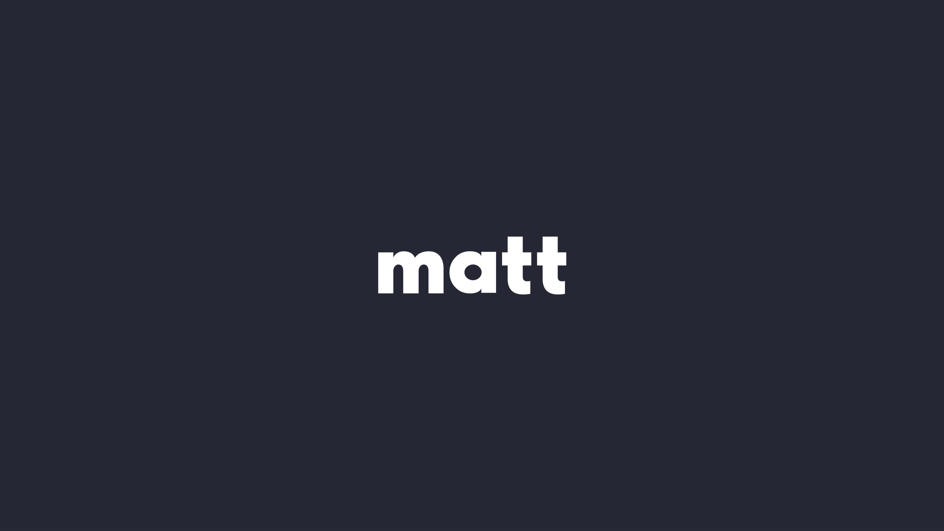 Matt Sleeps 3